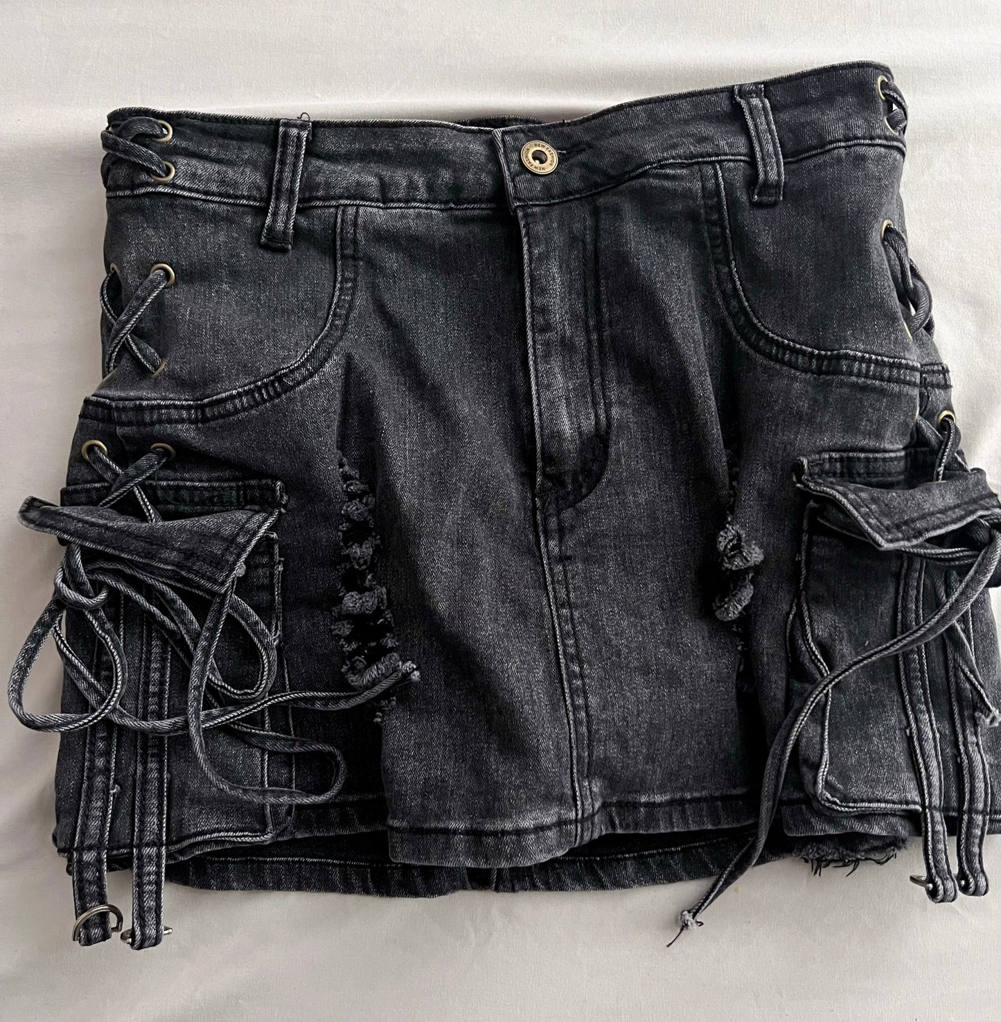 Melanie Denim Skirt