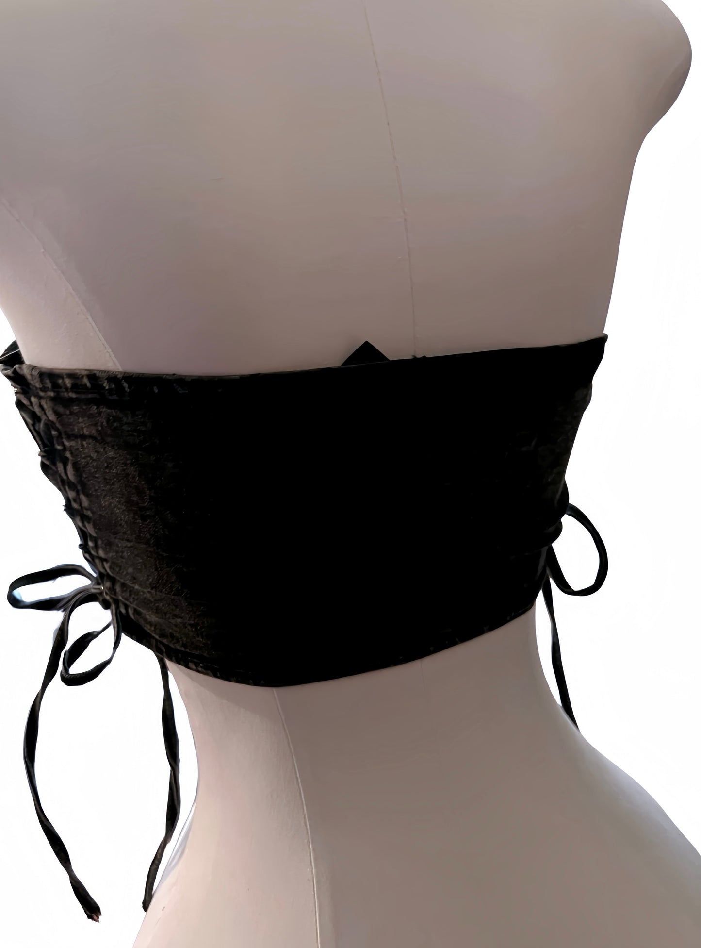 All Eyes On Me Denim Corset